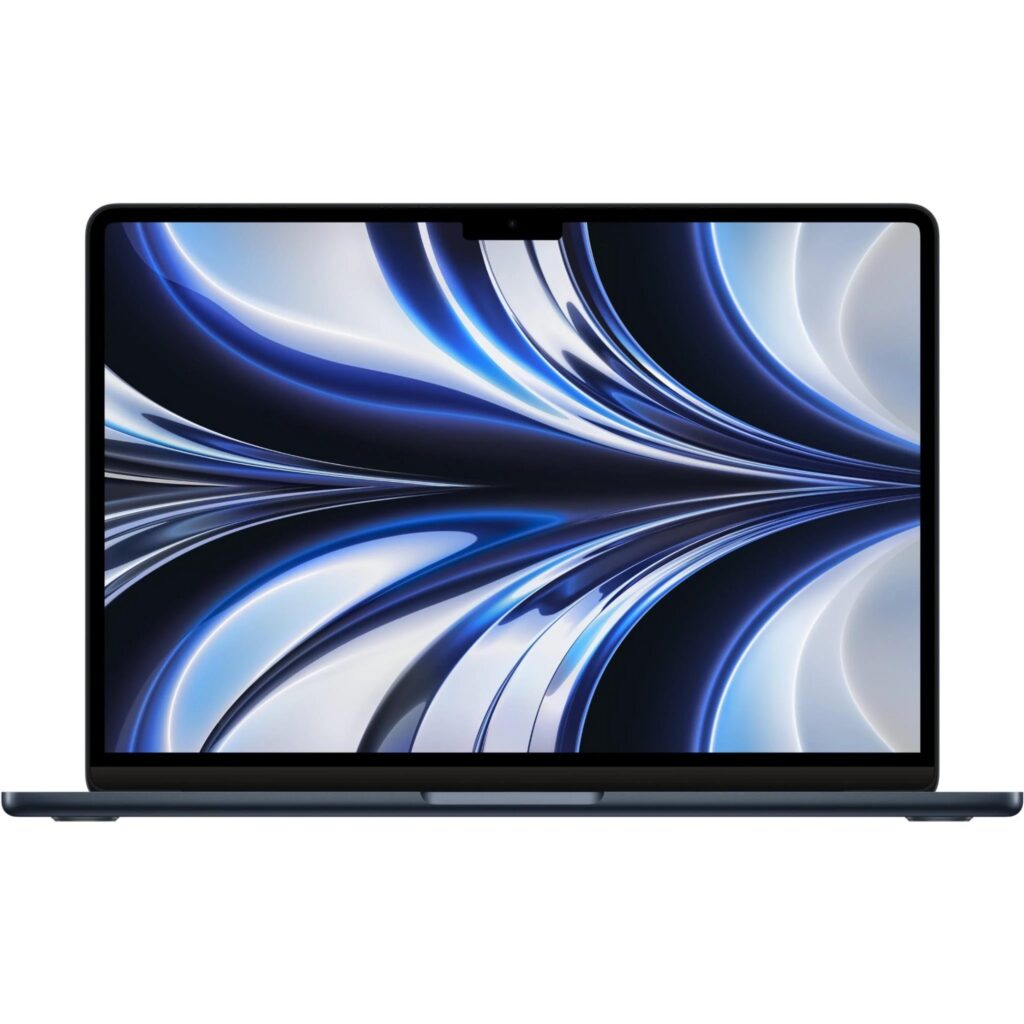 apple 13" macbook air m2/8 core cpu/10 core gpu/512gb ssd midnight