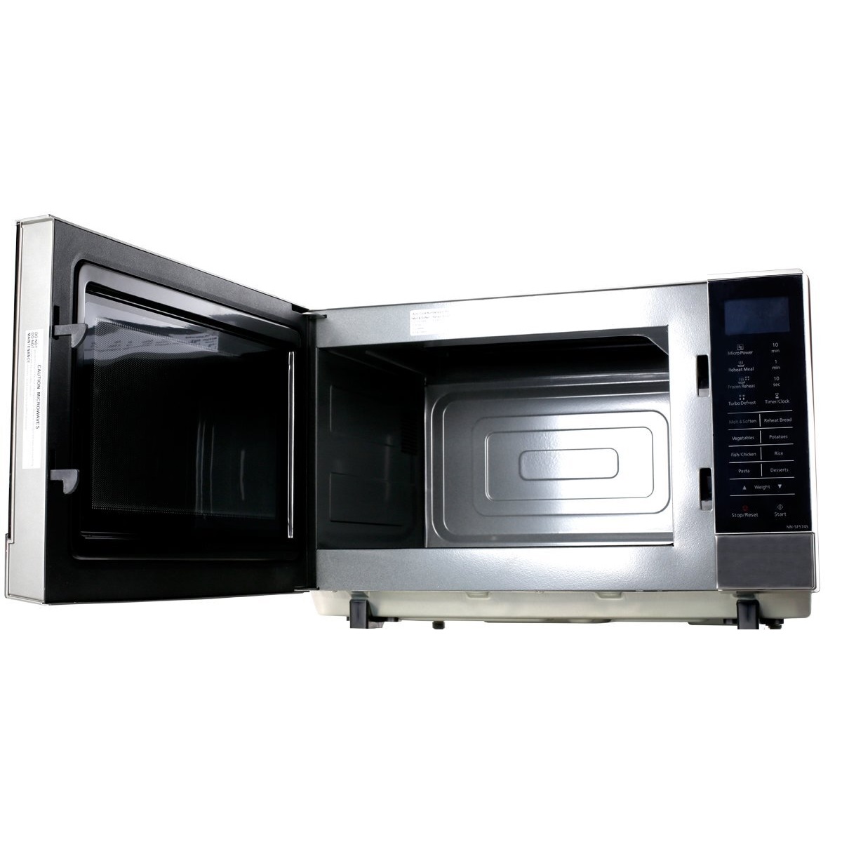 Panasonic 27L 1000W Inverter FlatBed Microwave Oven R4K Better Than Rental