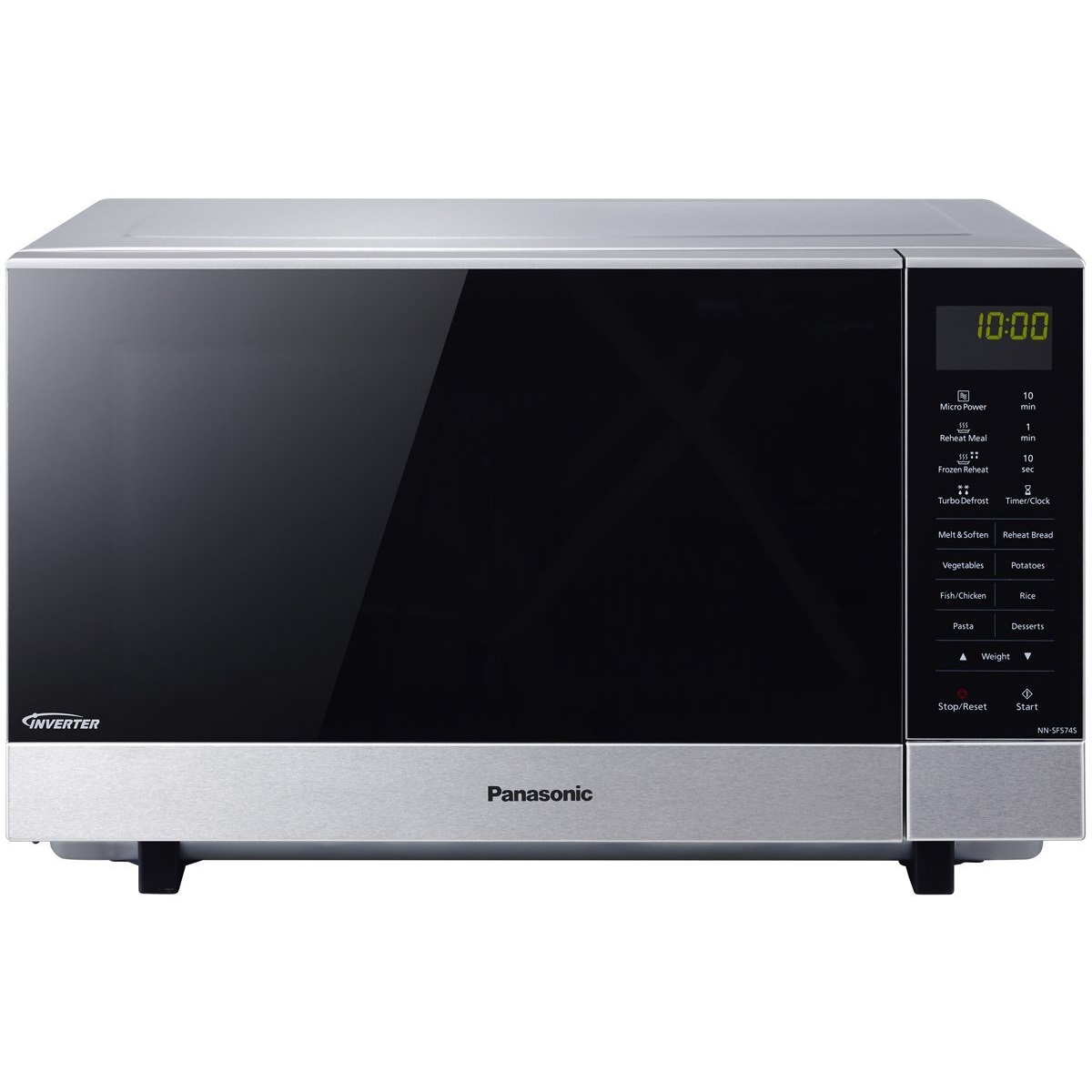 Panasonic 27L 1000W Inverter FlatBed Microwave Oven R4K Better Than