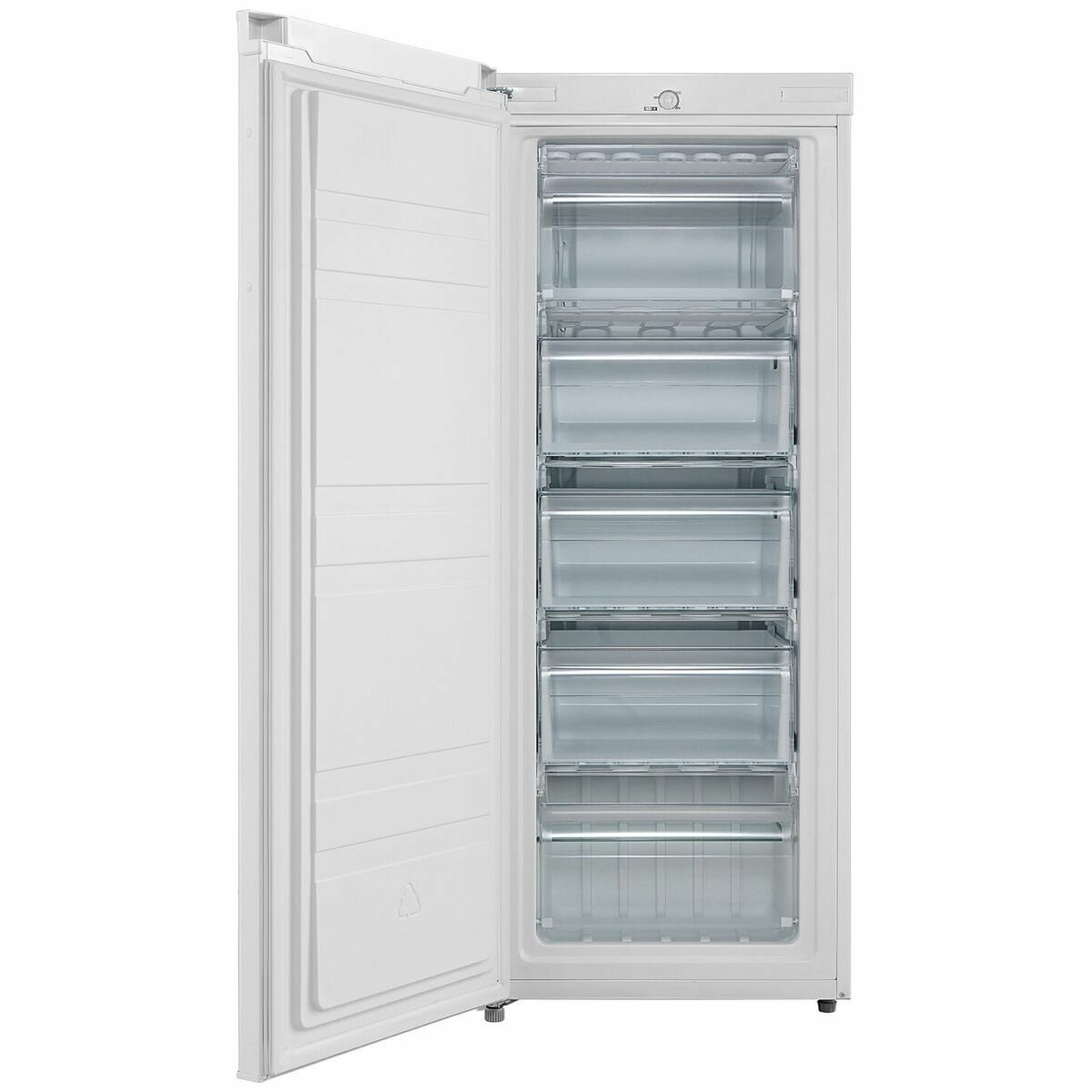 Esatto 162L Upright Manual Defrost Freezer White R4K Better Than