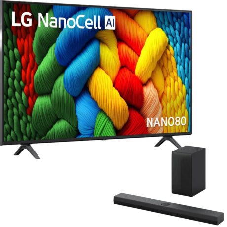 lg 65" uhd smart tv & soundbar package 2
