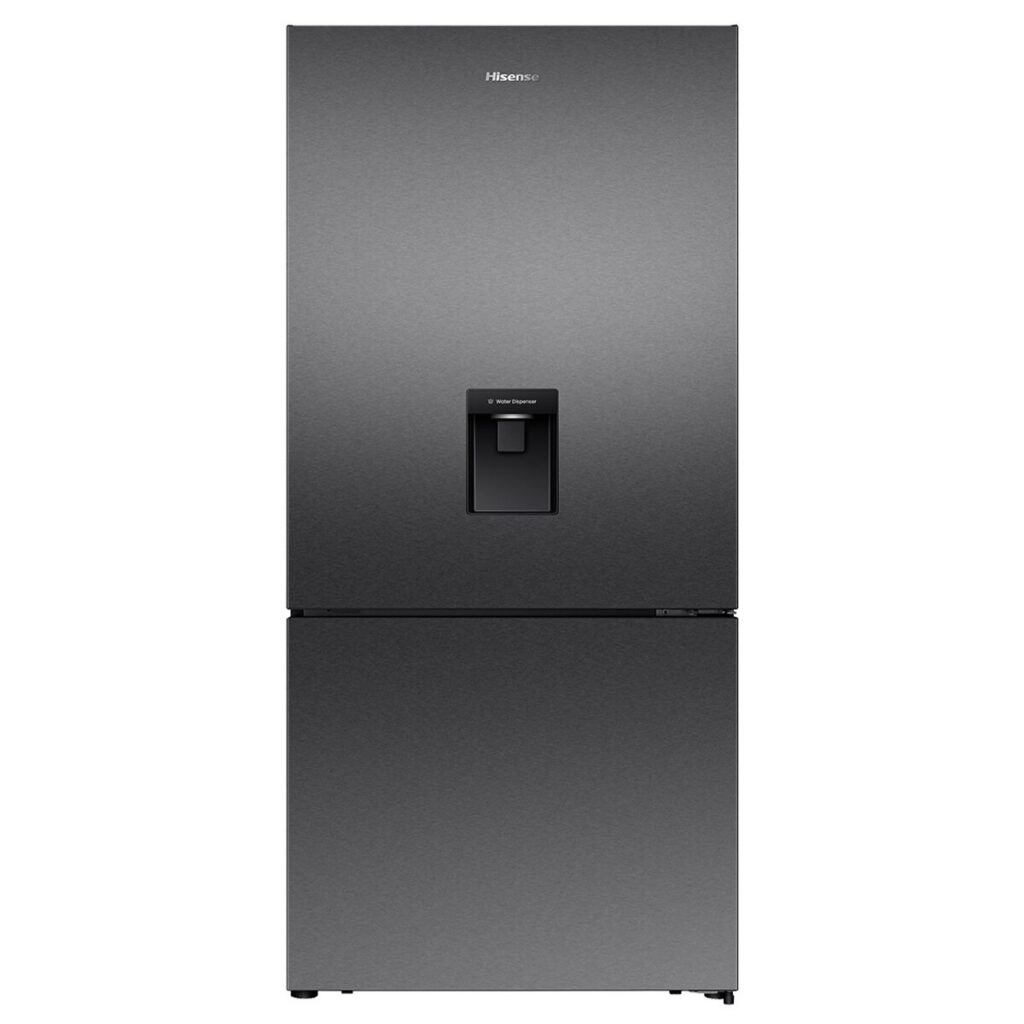 hisense 500l bottom mount refrigerator with water dispenser