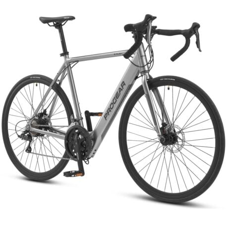 progear e rush e road bike 700 53cm grey
