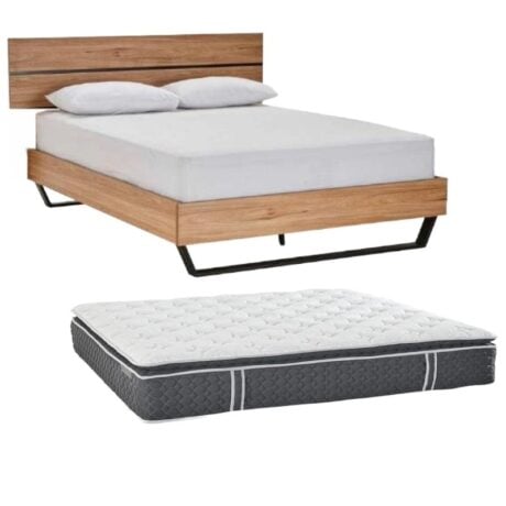 bridge king bed & king mattress package
