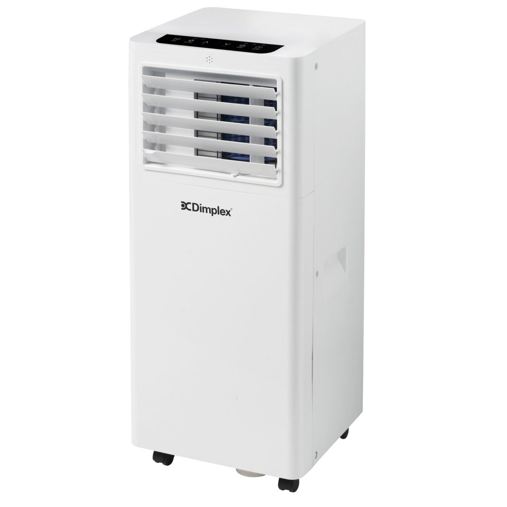 dimplex 2.6kw portable ac w/ dehumidifier
