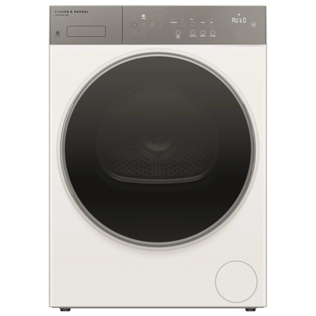 fisher & paykel 8kg series 5 contemporary heat pump dryer