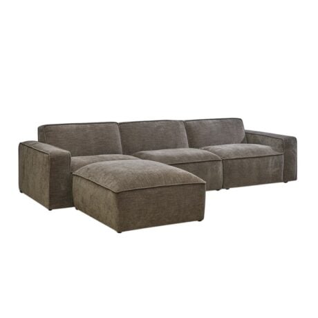 softy 3 seater modular sofa with ottoman coffee
