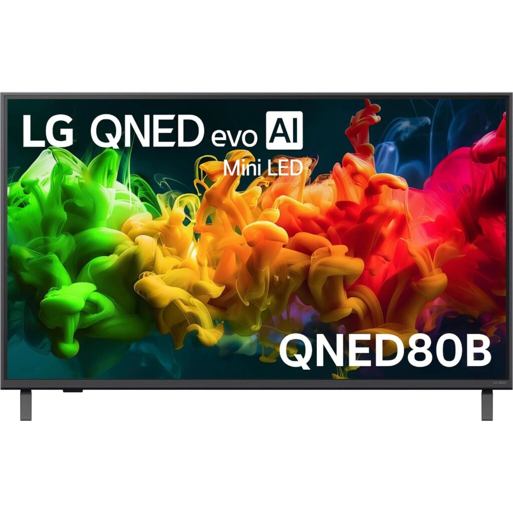 lg 43" qned80b evo ai mini led 4k smart tv