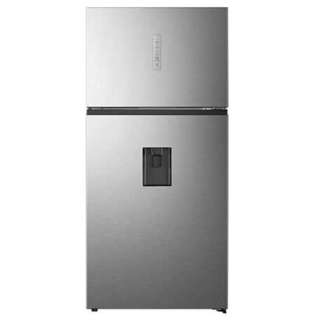 hisense 496l top mount refrigerator stainless steel