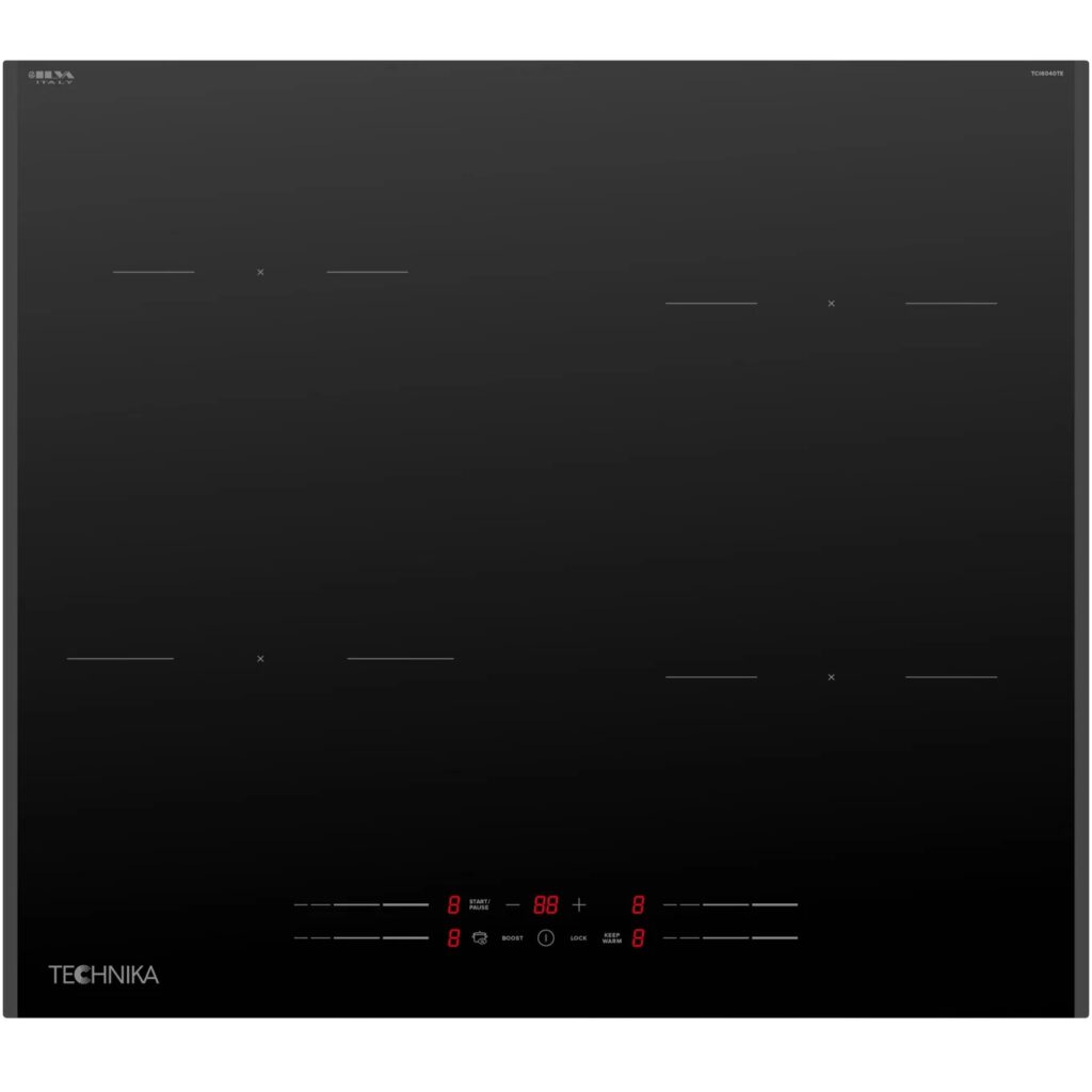 technika 60cm 4 zone touch control power shift induction cooktop